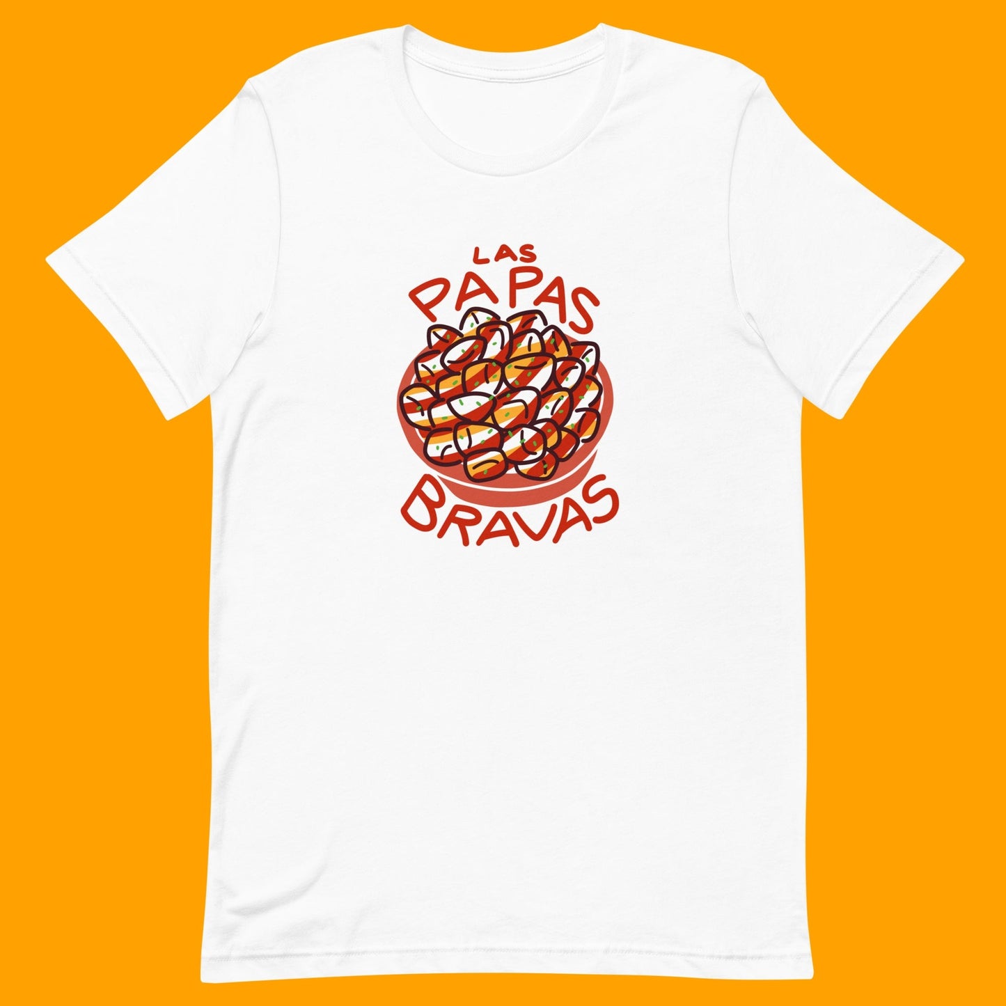 LAS PAPAS BRAVAS Camiseta Unisex