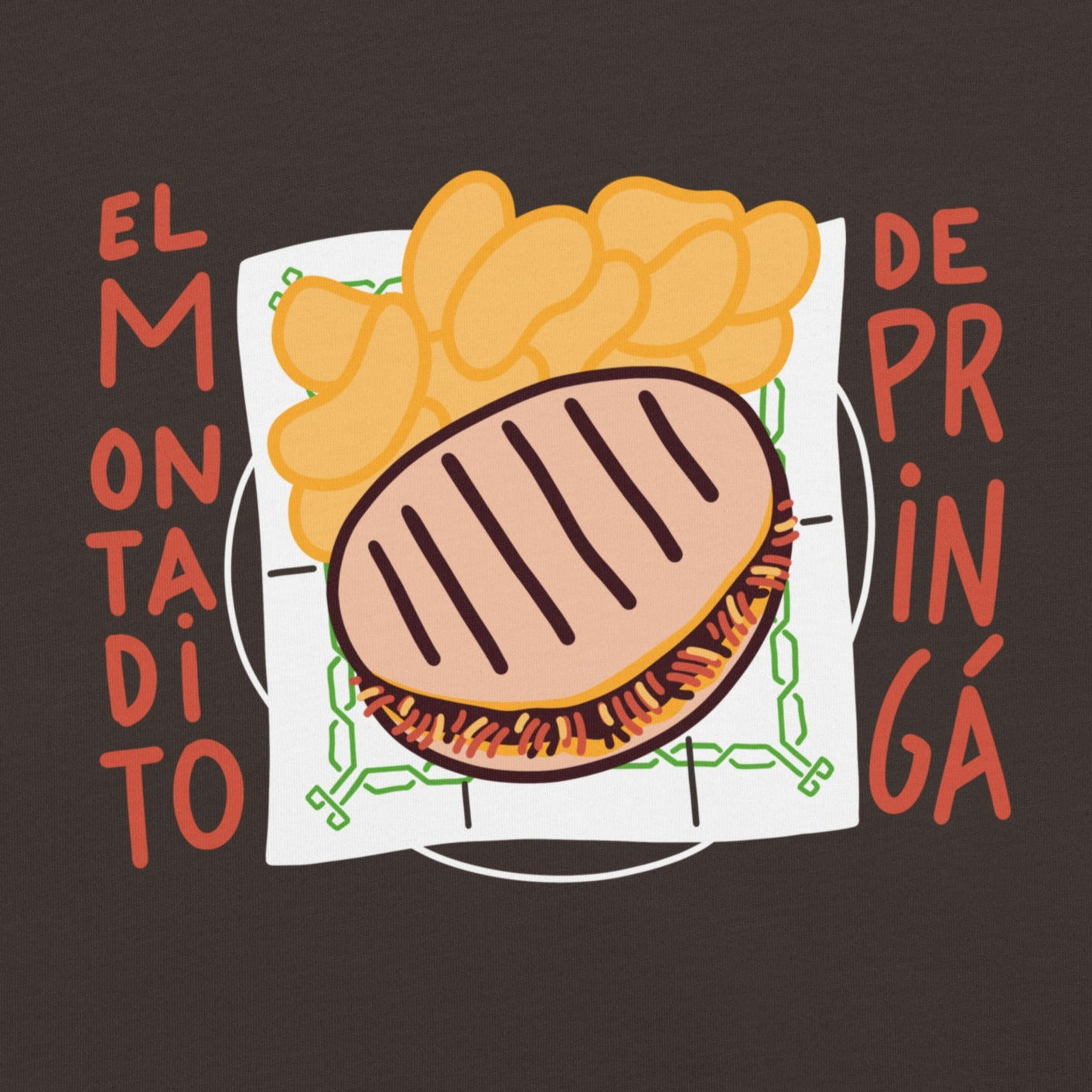 EL MONTADITO de PRINGÁ Camiseta Unisex