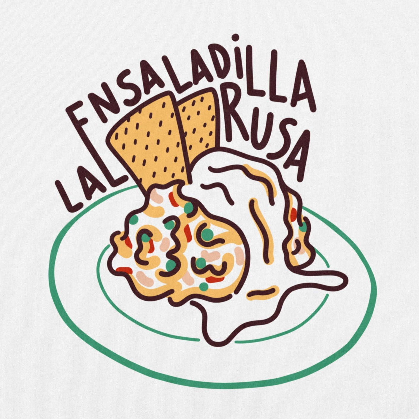 LA ENSALADILLA RUSA Camiseta Unisex