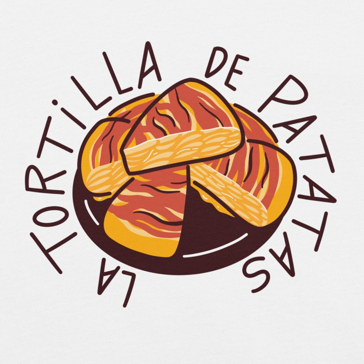 #NUEVA# LA TORTILLA de PATATAS Camiseta Unisex